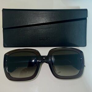 Christian Dior 54MM Women's Square Sunglasses in Black